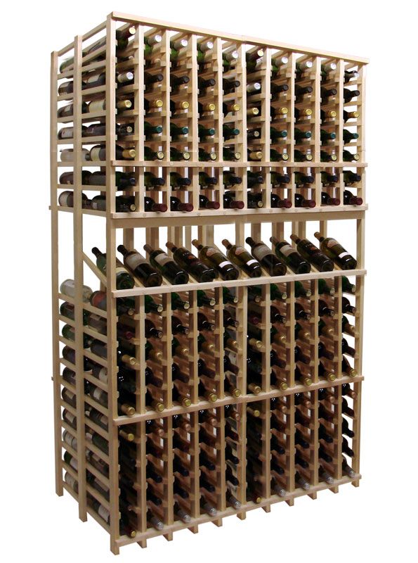 10 Column Double Deep Rack 77.5" Vigilant 1 in Wine Cellars & Humidors