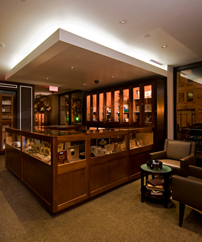 Vigilant Inc. supplies cigar cabinets, cigar display cases, humidors, and custom millwork