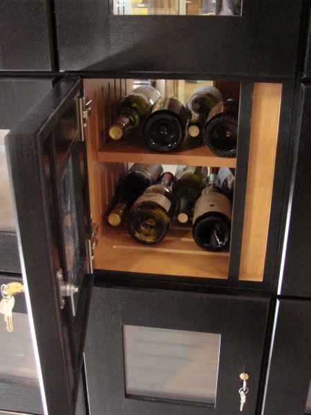 Wine locker 2024 cabinets