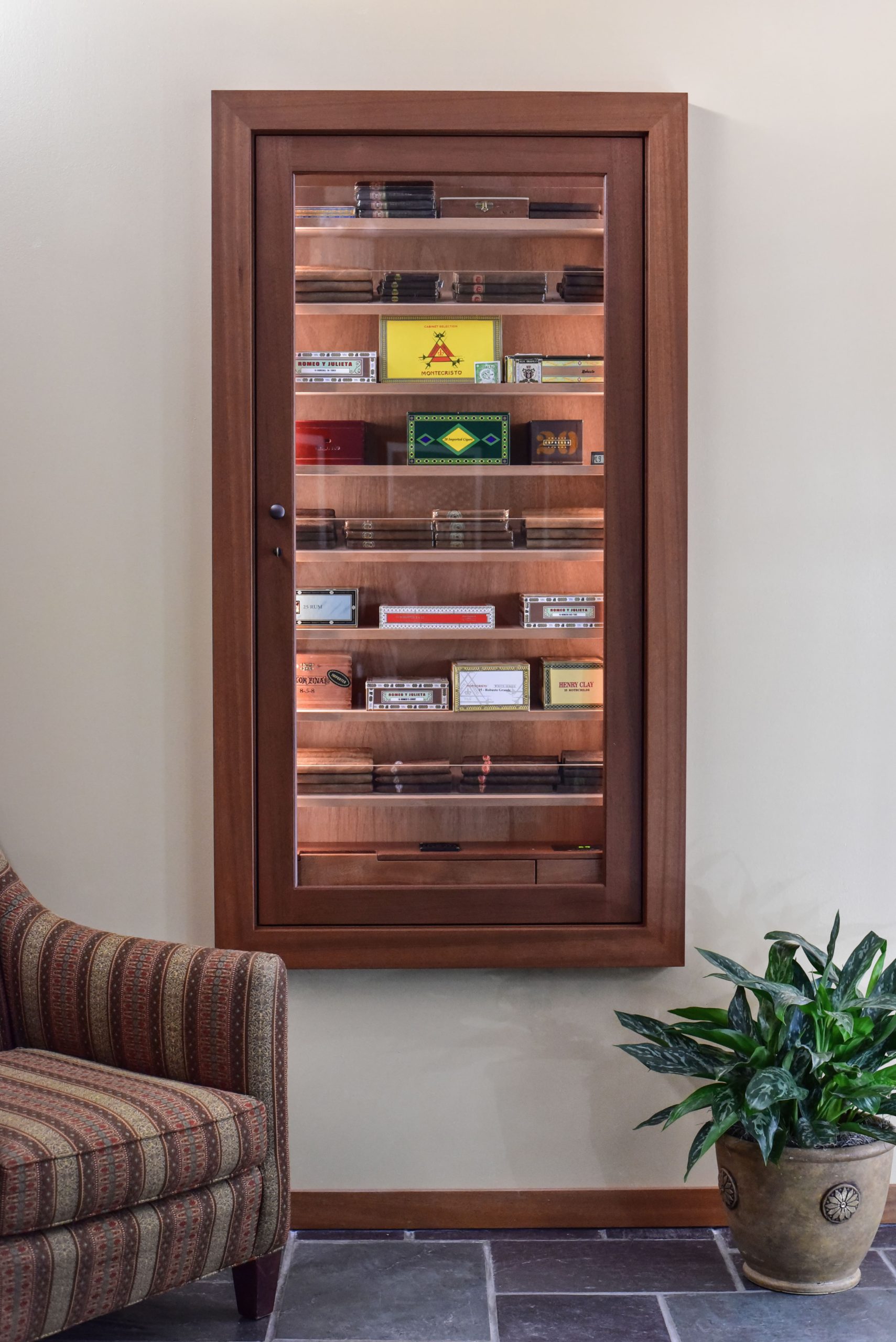 Reliance 550 In-Wall Humidor - #1 in Wine Racks, & Cigar | Vigilant Inc.