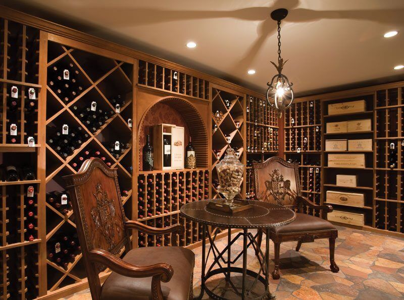 How to build discount wine cellar racks