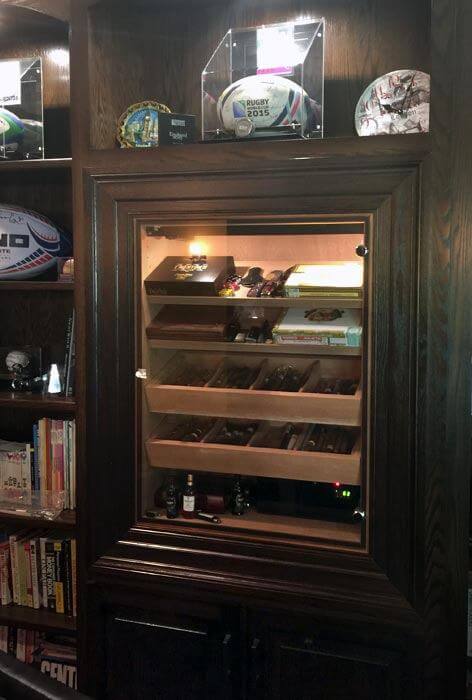 Built-In Wall Humidor