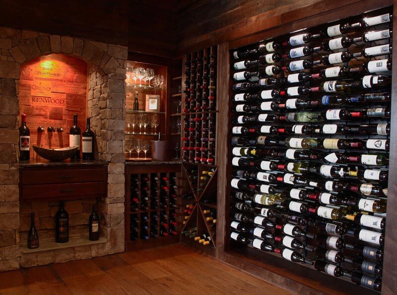 Wine room online racks