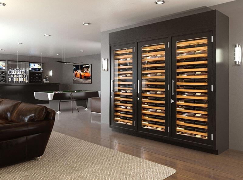 Refrigerated Wine Cabinet Options Vigilant 1 in Wine Storage