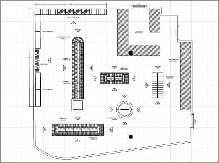 Sample Plans 1 in Wine Cellars, Wine Racks, & Cigar Humidors