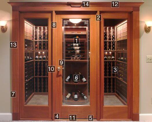 About Wine Cellar Doors Vigilant 1 in Wine Cellars Humidors