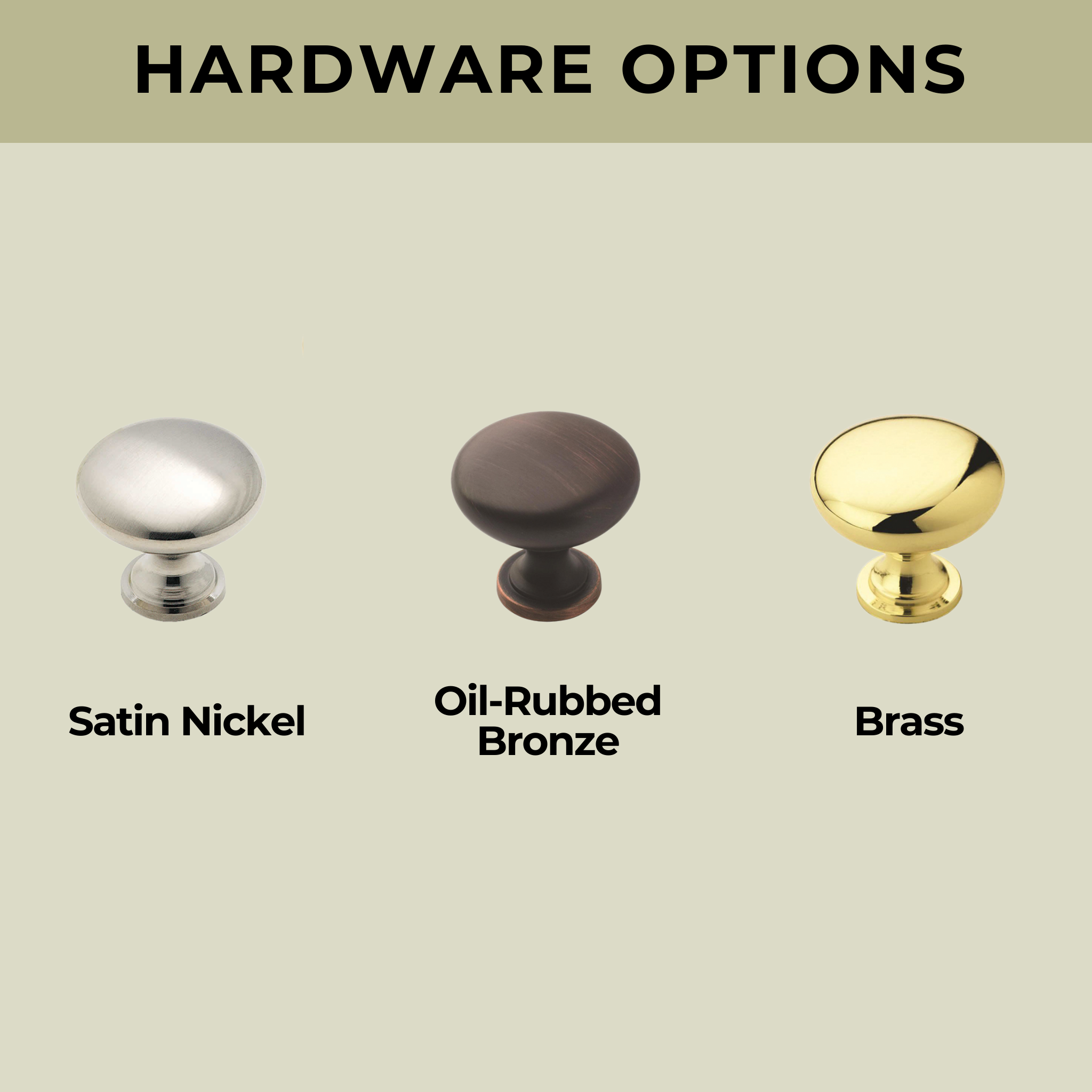 Humidor Hardware Options
