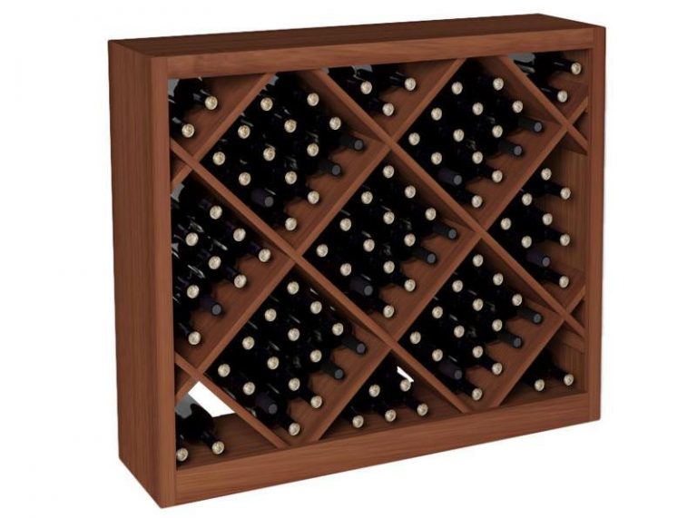 10 Column Diamond Rack | Vigilant - #1 in Wine Cellars & Humidors