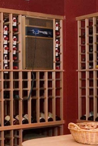 Wine cellar cooling system