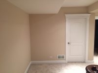 Before photo of basement alcove