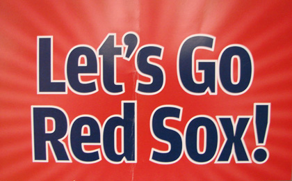 Red Sox Poster for ACLS championship game