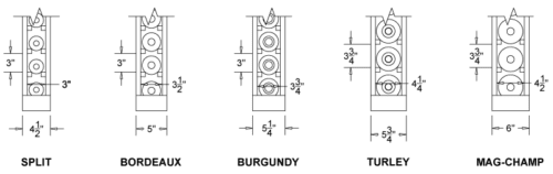 Wine Bottle - Standard (750 mL) Dimensions & Drawings