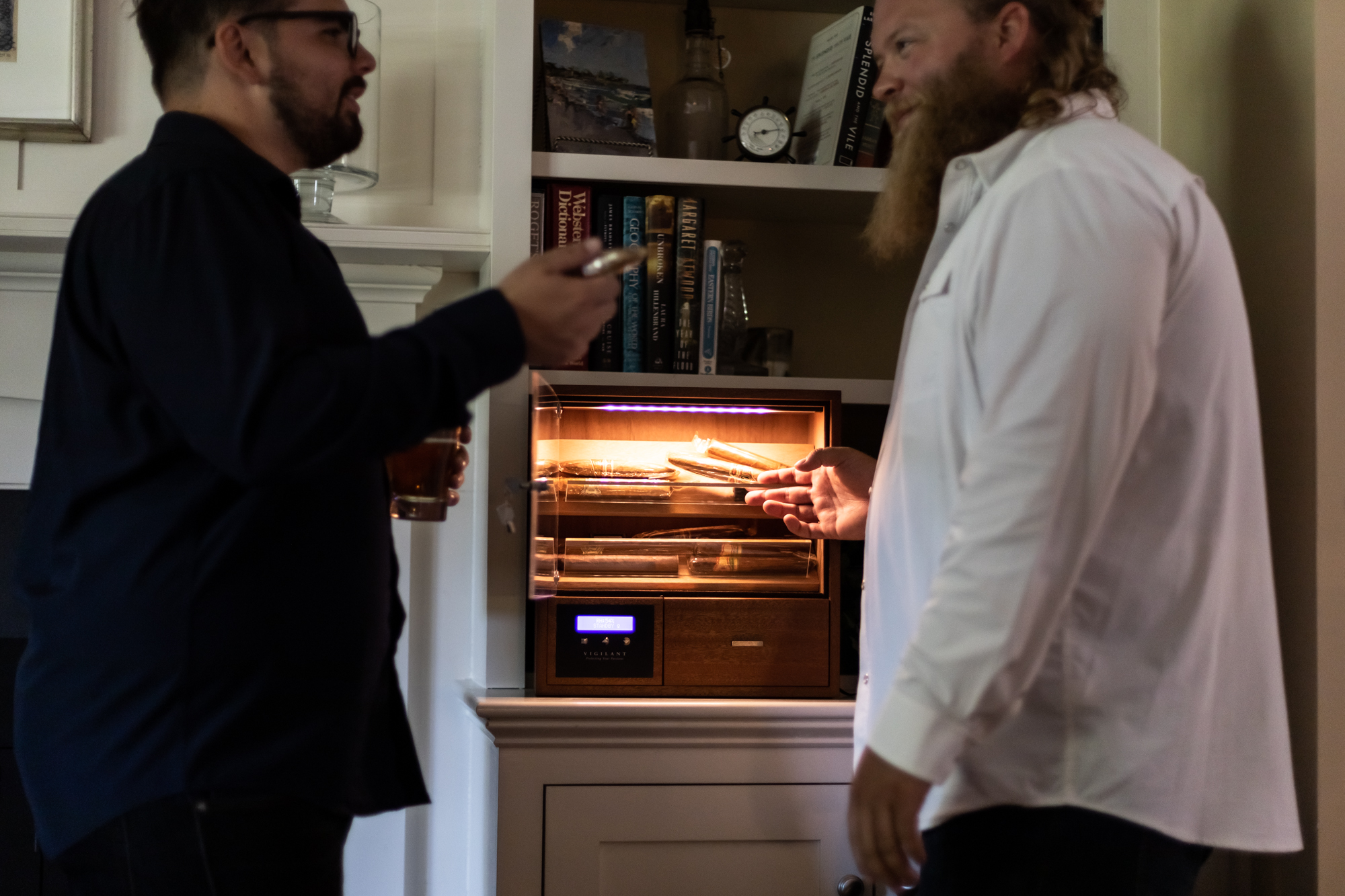 Desktop Humidors Vigilant Inc. 1 in Wine Cellars, Wine Racks