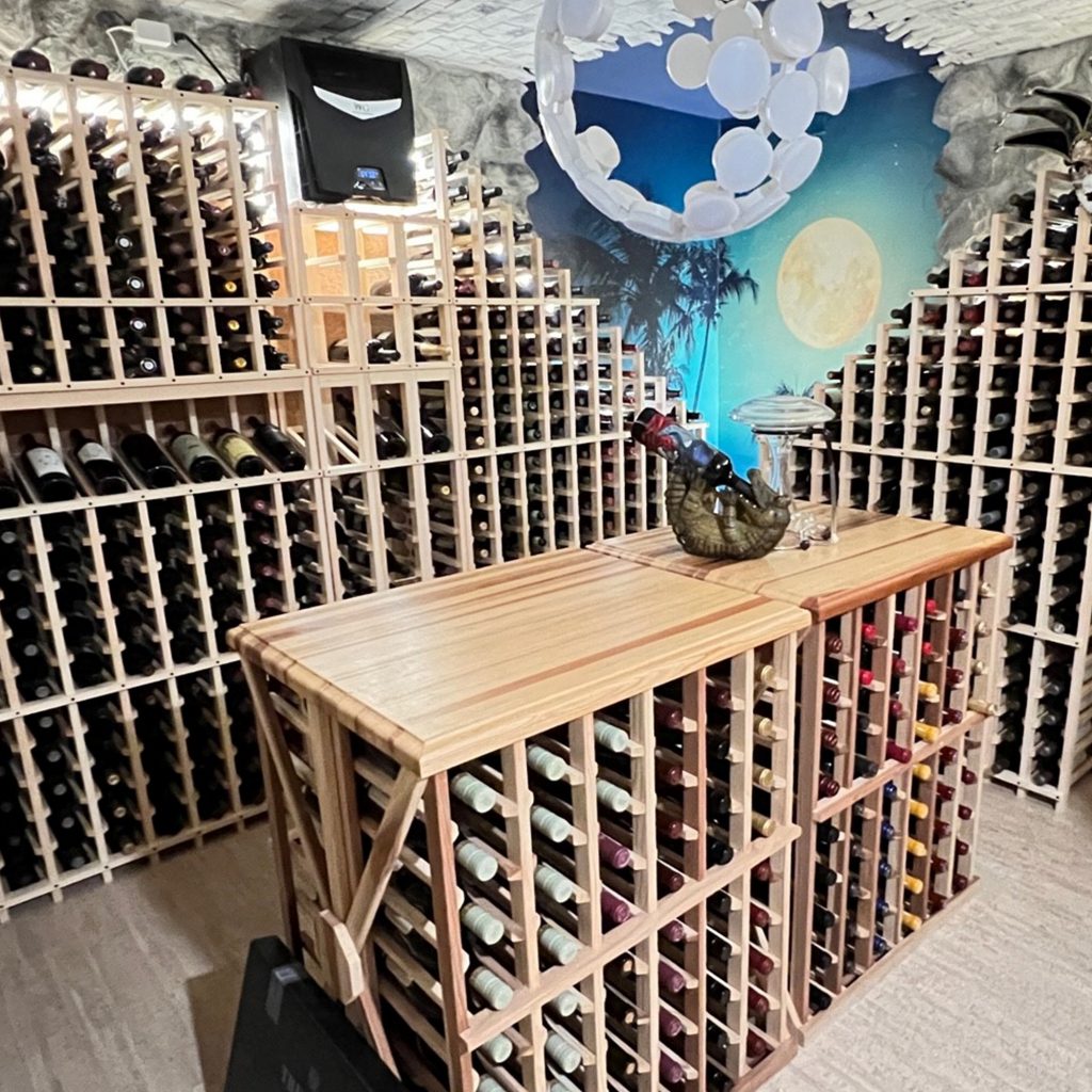 Wine storage cooling discount systems